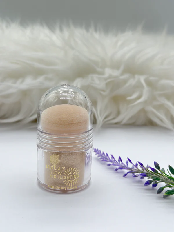 Luxelux Radiant Glow Highlighter - Natural Beauty Makeup - Image 4