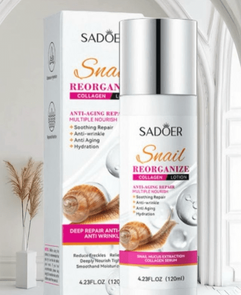 Sadoer Snail Reorganise kollagén tonik kollagénnel és csiganyálka kivonattal 120 ml