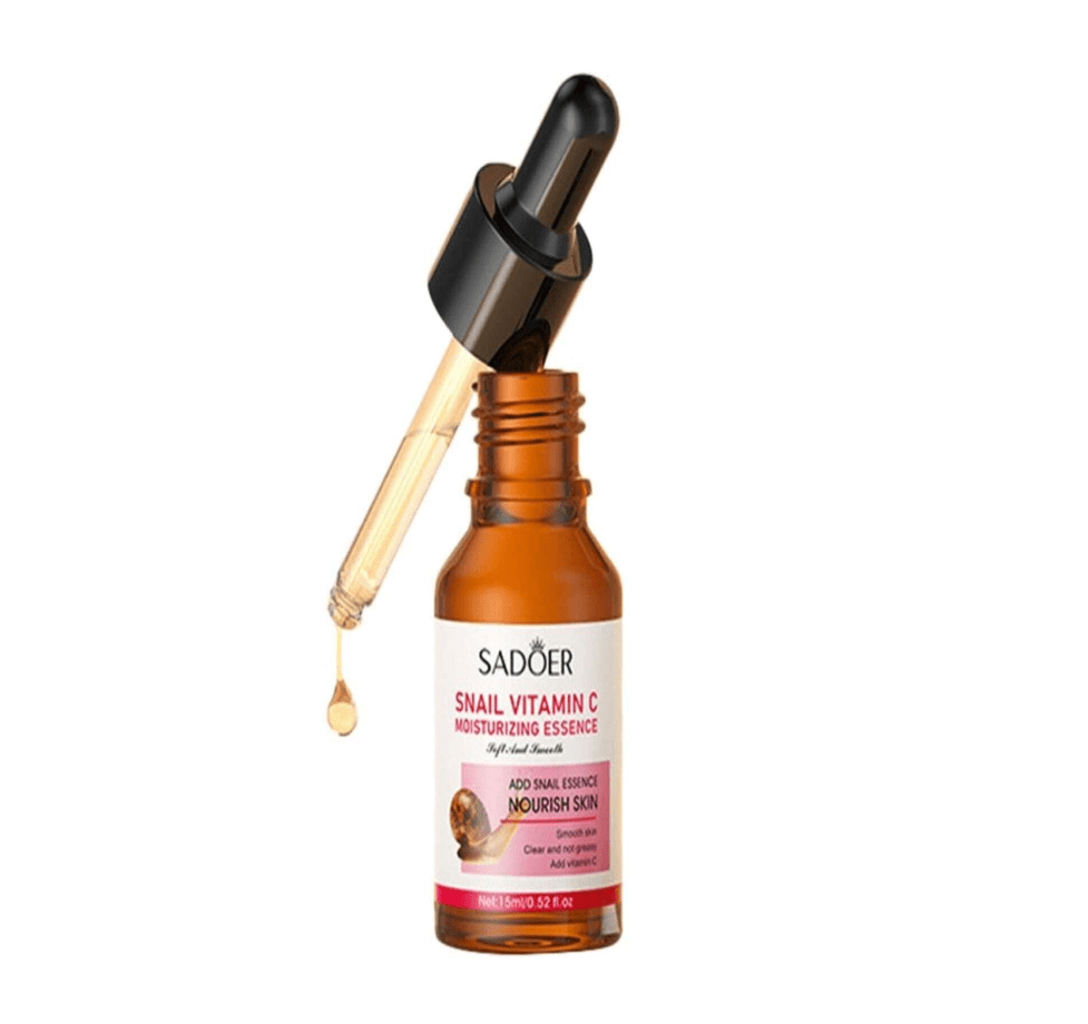 Sadoer Snail Vitamin C Moisturizing Essence arc esszencia 15ml - Image 2