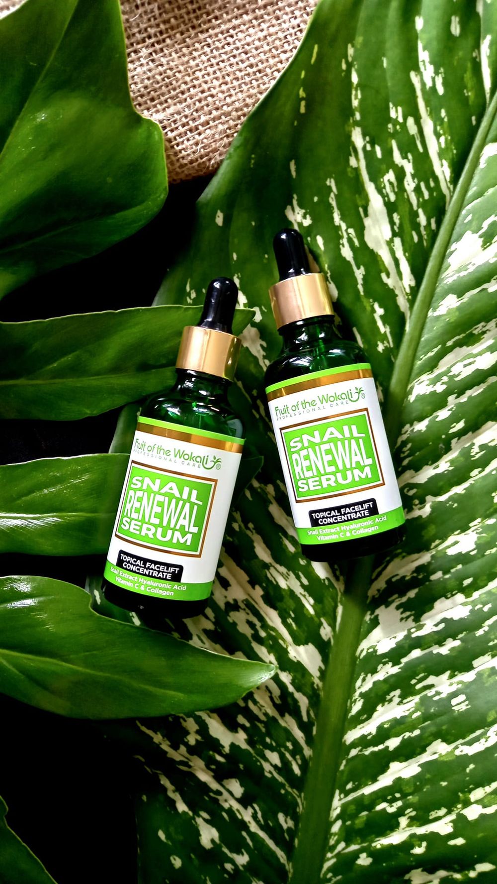 Wokali, csiga arcmegújító szérum 50 ml