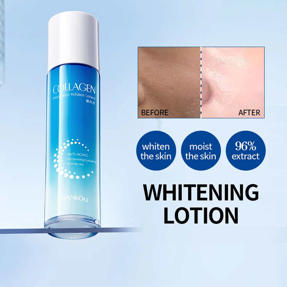 Kollagénes hidratáló fehérítő tonik 100 ml - Image 2