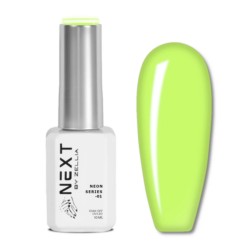 Next By Zellia Gél Lakk 10Ml - Neon Series - 001