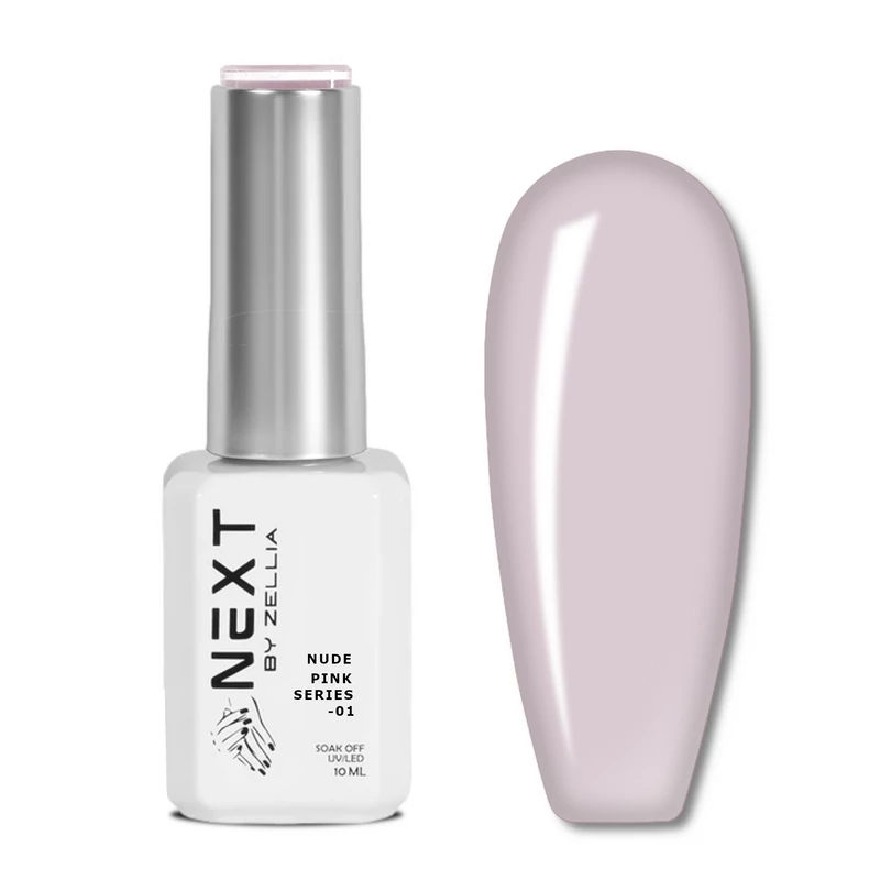 Next By Zellia Gél Lakk 10Ml - Nude Pink Series - 001