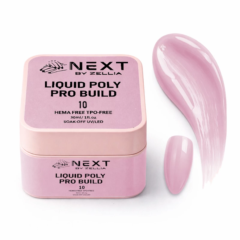 Next By Zellia Liquid Poly 30Ml - Pro Build - 010
