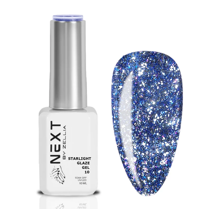 Next By Zellia Gél Lakk 10Ml - Starlight Glaze - 010