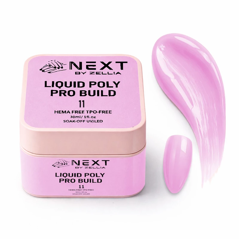 Next By Zellia Liquid Poly 30Ml - Pro Build - 011