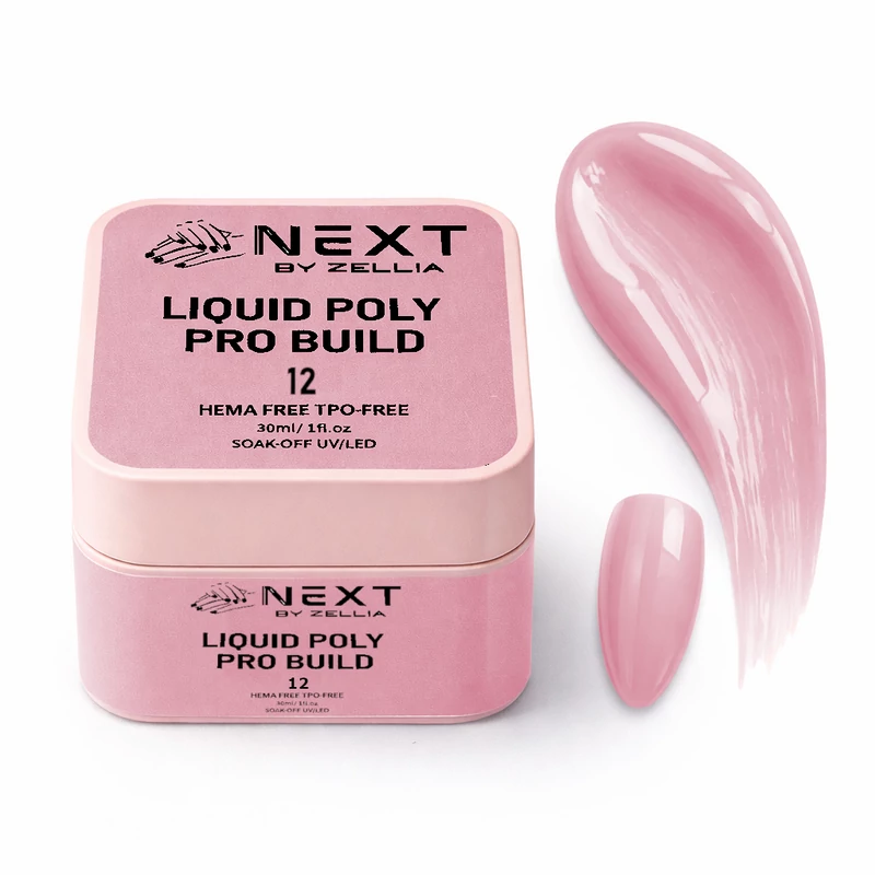 Next By Zellia Liquid Poly 30Ml - Pro Build - 012