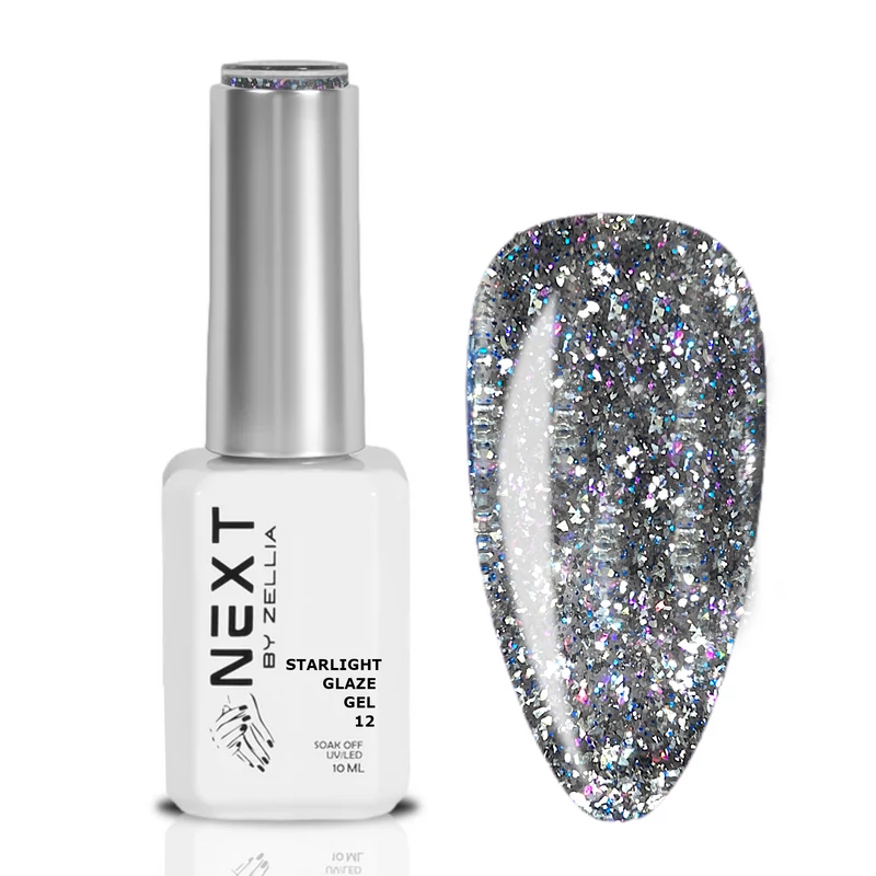 Next By Zellia Gél Lakk 10Ml - Starlight Glaze - 012