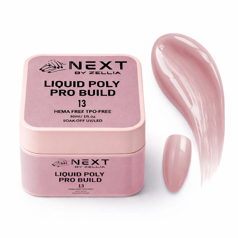 Next By Zellia Liquid Poly 30Ml - Pro Build - 013