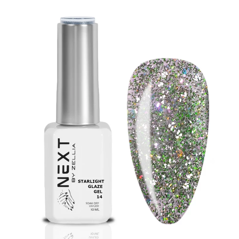 Next By Zellia Gél Lakk 10Ml - Starlight Glaze - 014