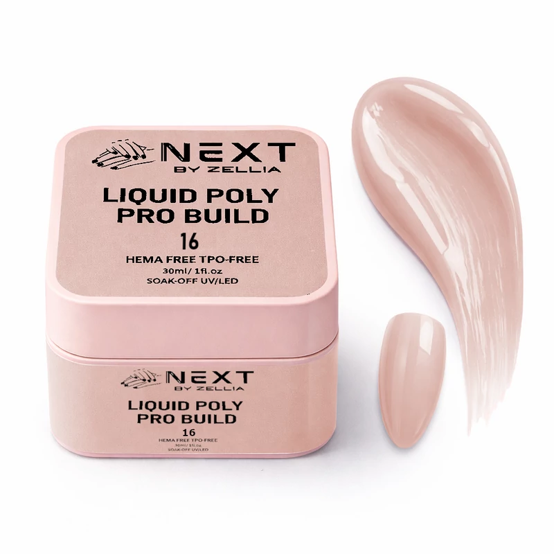 Next By Zellia Liquid Poly 30Ml - Pro Build - 016