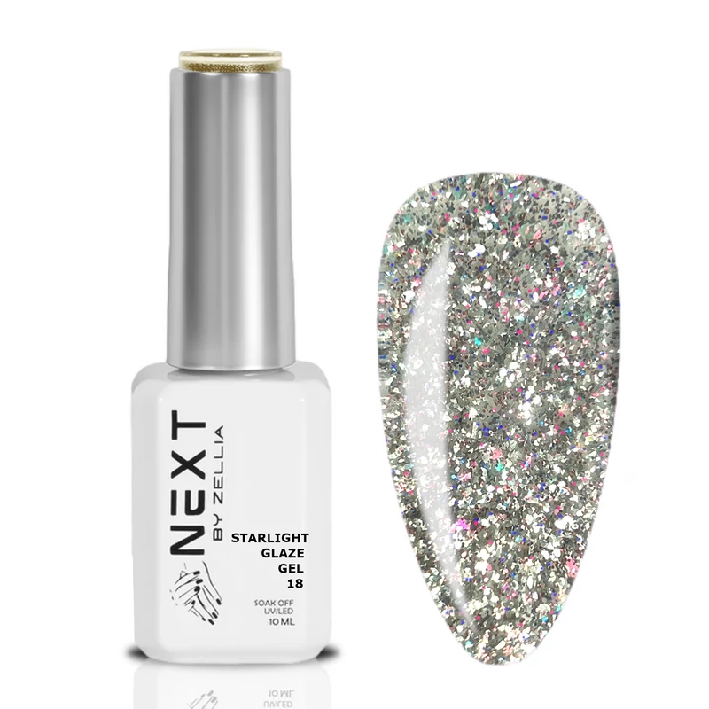 Next By Zellia Gél Lakk 10Ml - Starlight Glaze - 018