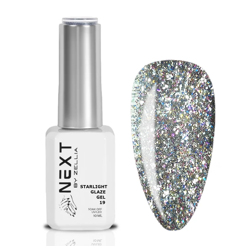 Next By Zellia Gél Lakk 10Ml - Starlight Glaze - 019