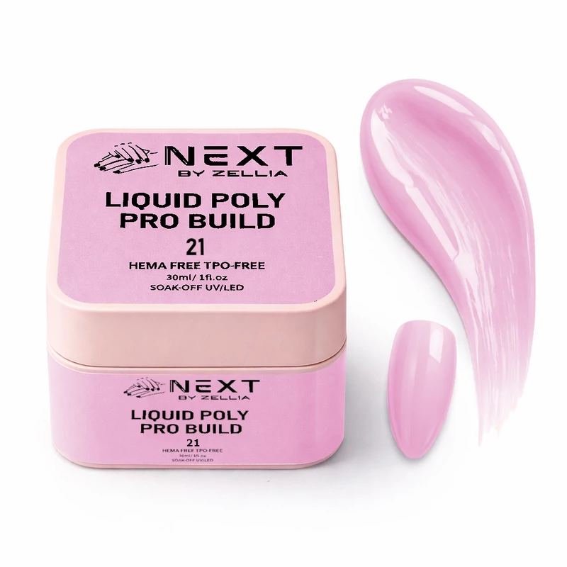 Next By Zellia Liquid Poly 30Ml - Pro Build - 021