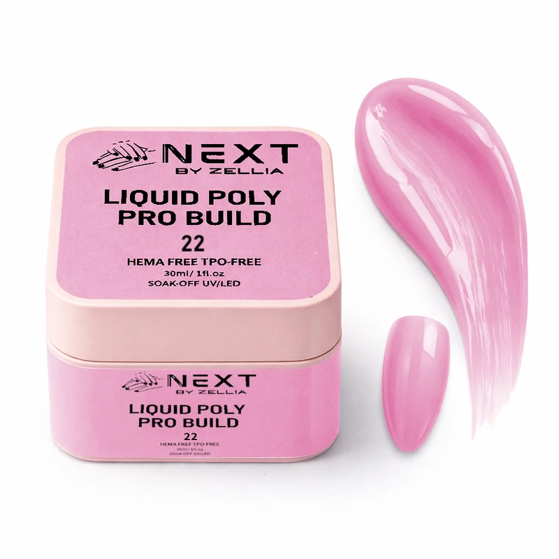 Next By Zellia Liquid Poly 30Ml - Pro Build - 022