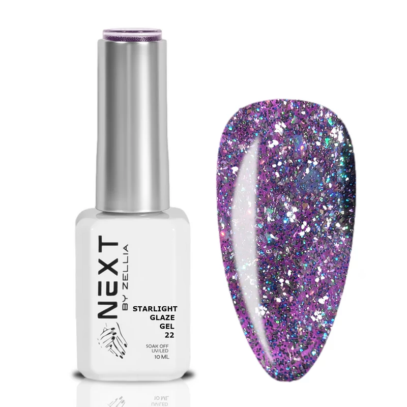 Next By Zellia Gél Lakk 10Ml - Starlight Glaze - 022