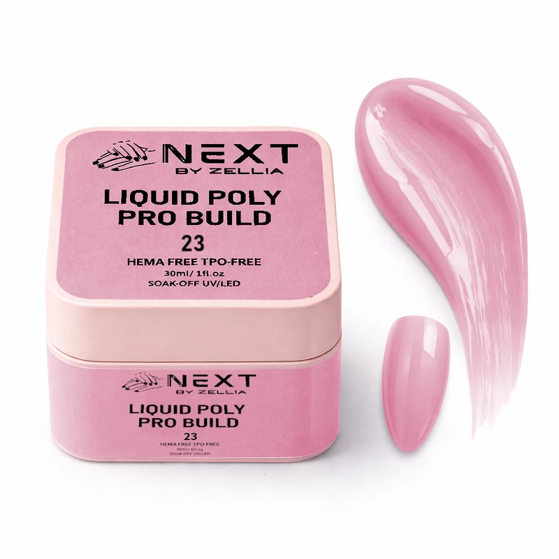 Next By Zellia Liquid Poly 30Ml - Pro Build - 023