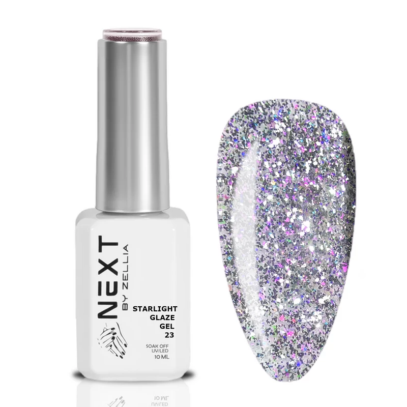 Next By Zellia Gél Lakk 10Ml - Starlight Glaze - 023