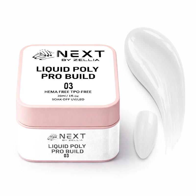 Next By Zellia Liquid Poly 30Ml - Pro Build - 003