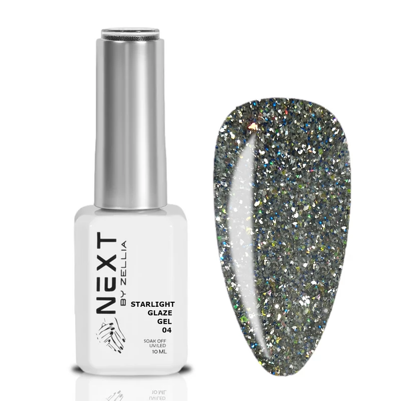 Next By Zellia Gél Lakk 10Ml - Starlight Glaze - 004