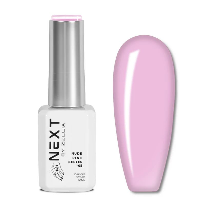 Next By Zellia Gél Lakk 10Ml - Nude Pink Series - 005