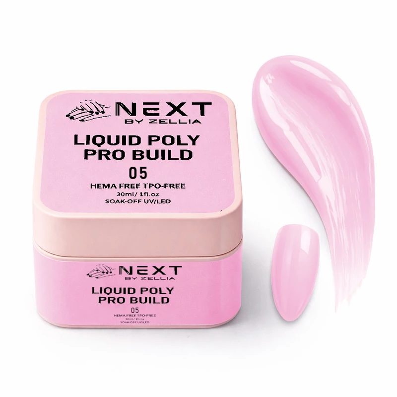 Next By Zellia Liquid Poly 30Ml - Pro Build - 005