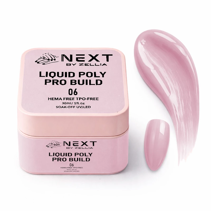 Next By Zellia Liquid Poly 30Ml - Pro Build - 006