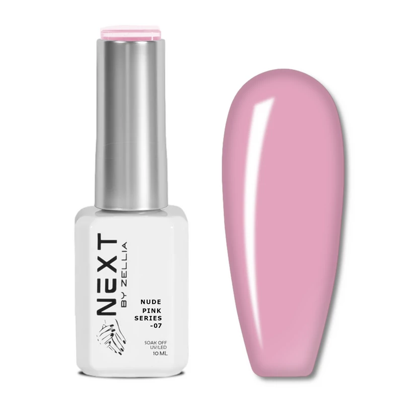 Next By Zellia Gél Lakk 10Ml - Nude Pink Series - 007