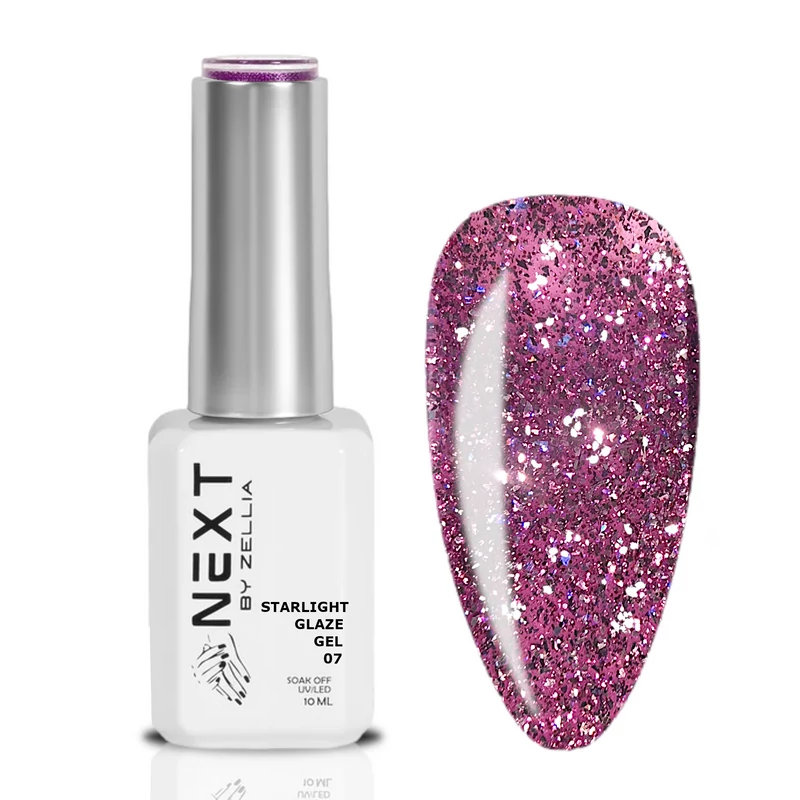 Next By Zellia Gél Lakk 10Ml - Starlight Glaze - 007