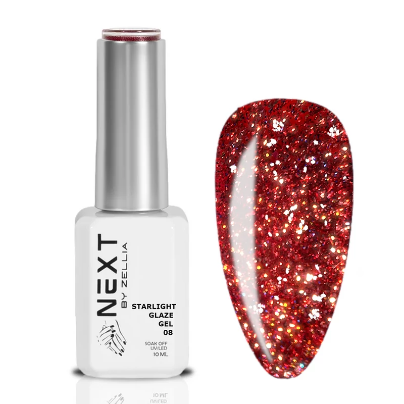 Next By Zellia Gél Lakk 10Ml - Starlight Glaze - 008