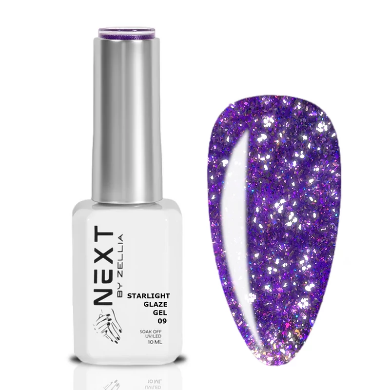 Next By Zellia Gél Lakk 10Ml - Starlight Glaze - 009