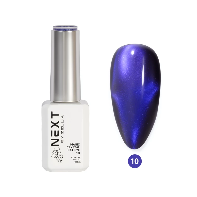 Next By Zellia Gél Lakk 10Ml - Magic Crystal Cat Eye - 010