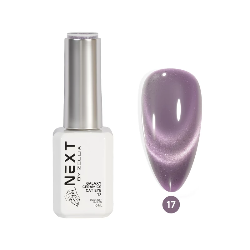 Next By Zellia Gél Lakk 10Ml - Galaxy Ceramics Cat Eye - 017