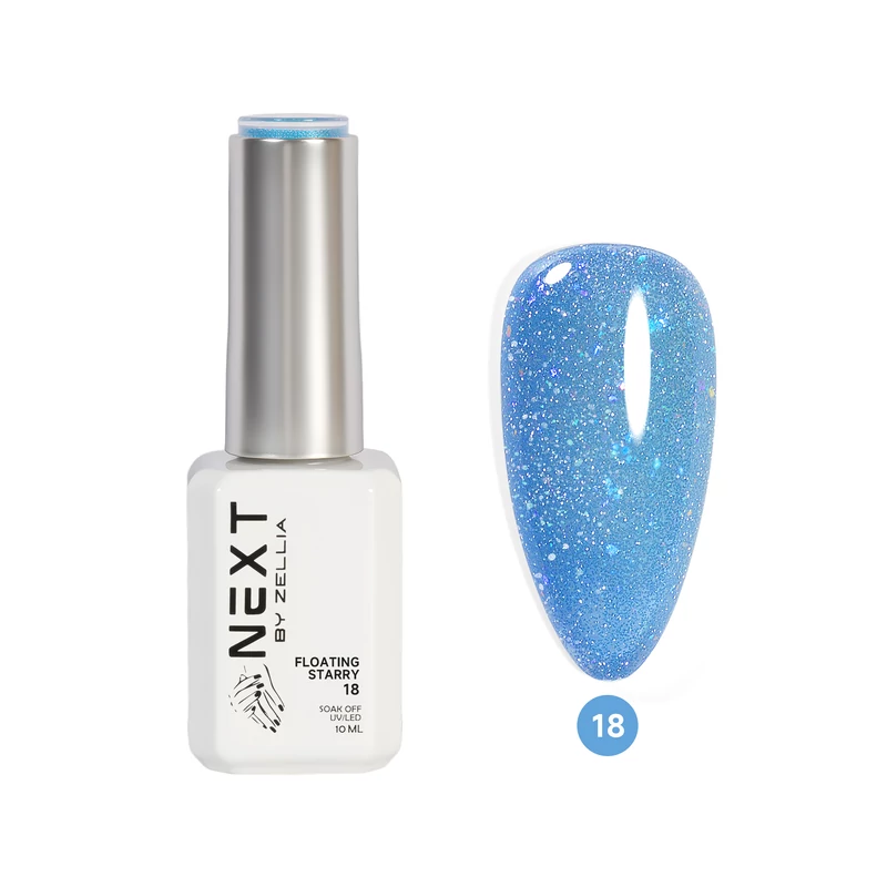 Next By Zellia Gél Lakk 10Ml - Floating Starry - 018