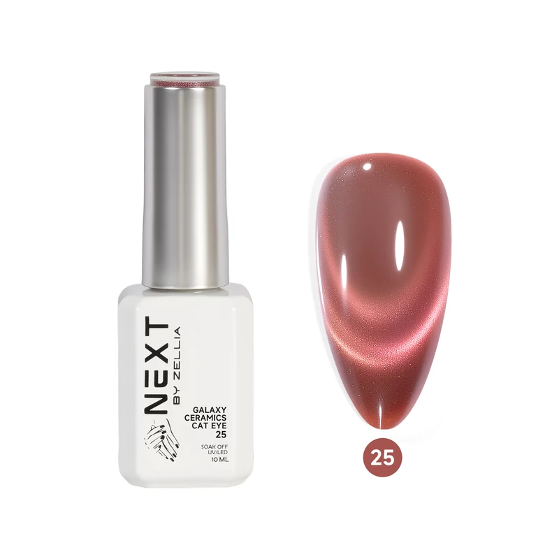 Next By Zellia Gél Lakk 10Ml - Galaxy Ceramics Cat Eye - 025