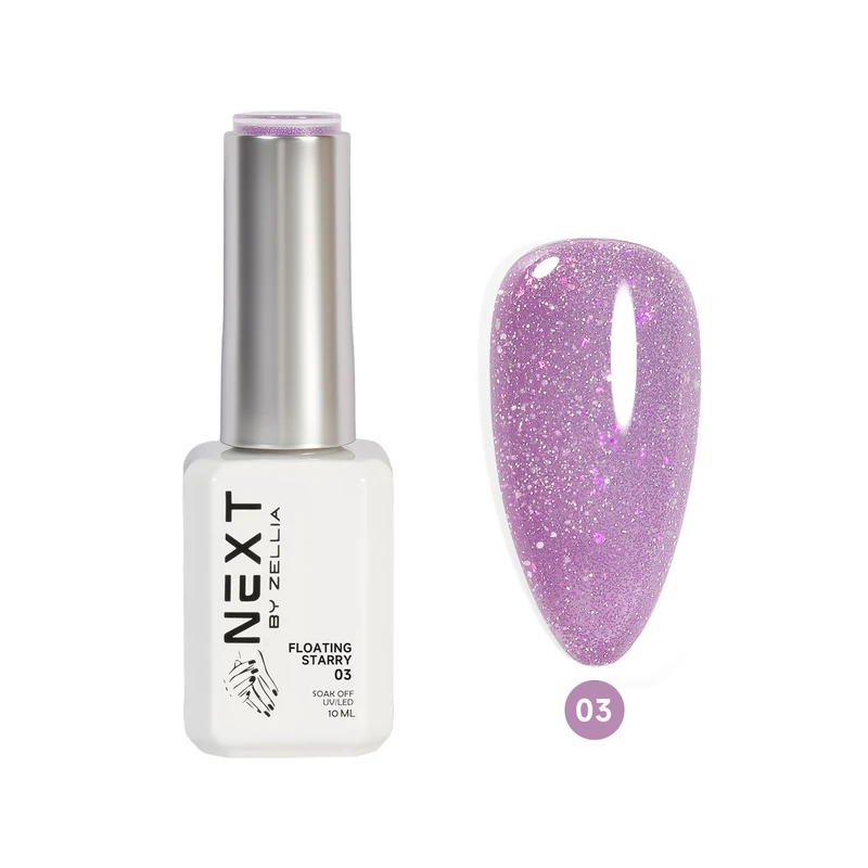 Next By Zellia Gél Lakk 10Ml - Floating Starry - 003