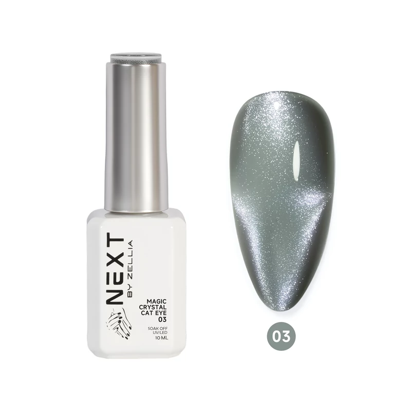 Next By Zellia Gél Lakk 10Ml - Magic Crystal Cat Eye - 003