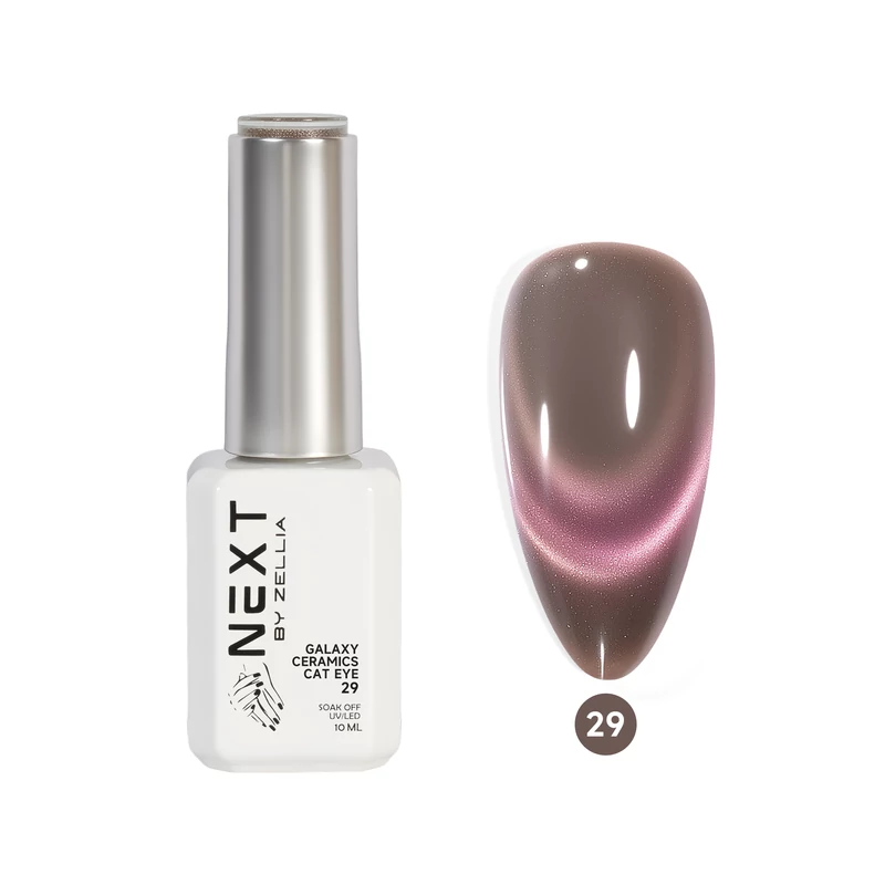Next By Zellia Gél Lakk 10Ml - Galaxy Ceramics Cat Eye - 029
