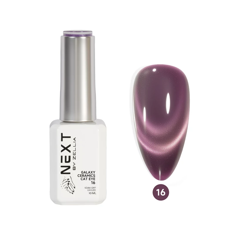 Next By Zellia Gél Lakk 10Ml - Galaxy Ceramics Cat Eye - 016