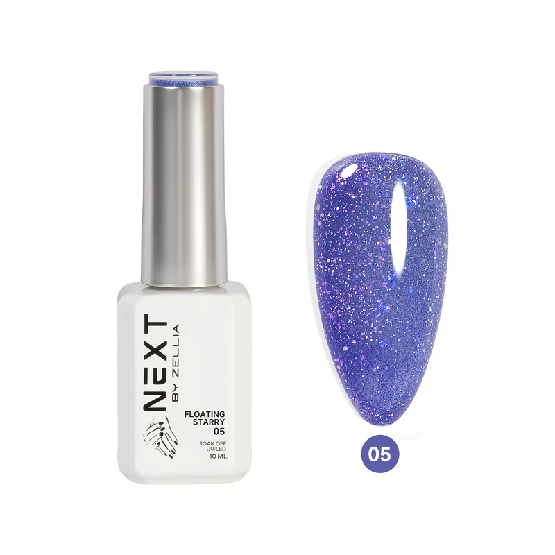 Next By Zellia Gél Lakk 10Ml - Floating Starry - 005