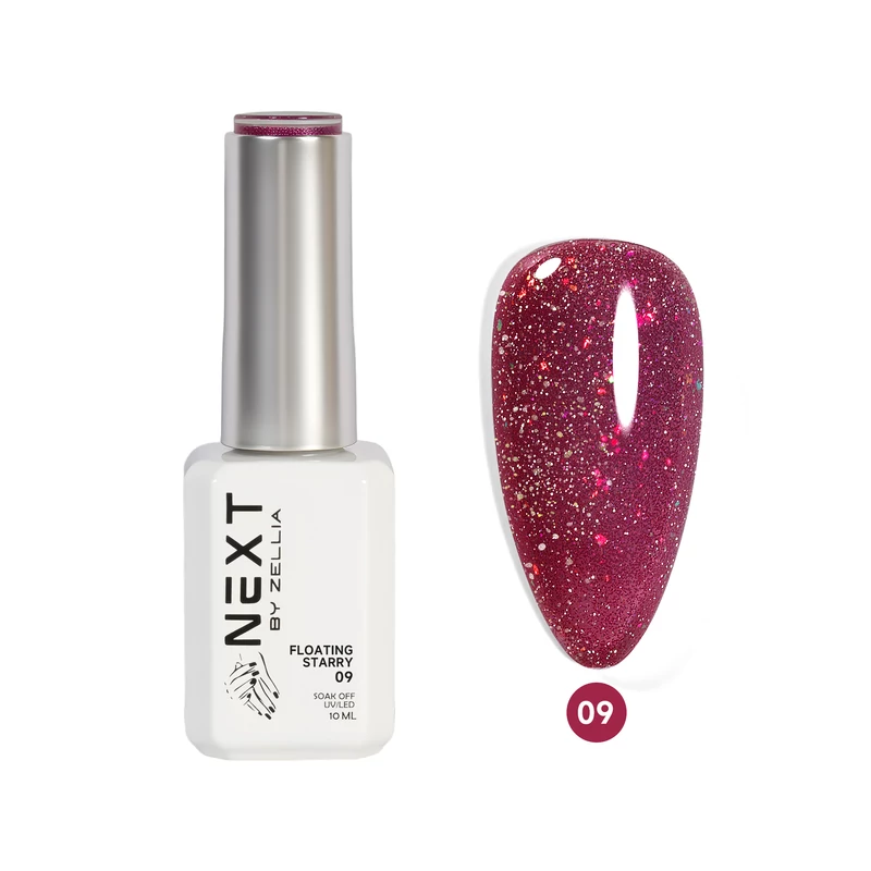 Next By Zellia Gél Lakk 10Ml - Floating Starry - 009