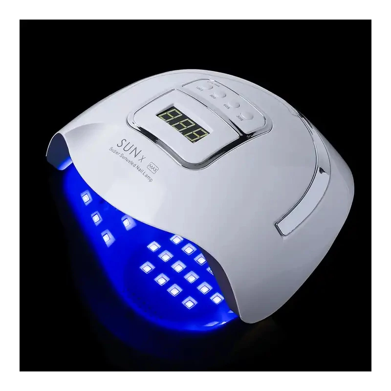 Nagy teljesítményű, 228W Max UV LED-es körömlámpa - Sun X Max - 48 LED - Fehér - Image 2