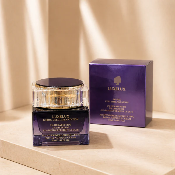LUXELUX Éjszakai ránctalanító botox ampulla krém 50 ml - Image 5