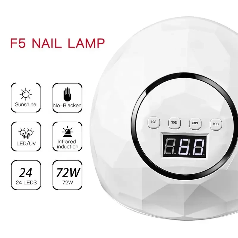 Műkörmös F6 Uv/Led Lámpa | 86W | FEHÉR - 82793 - Image 4